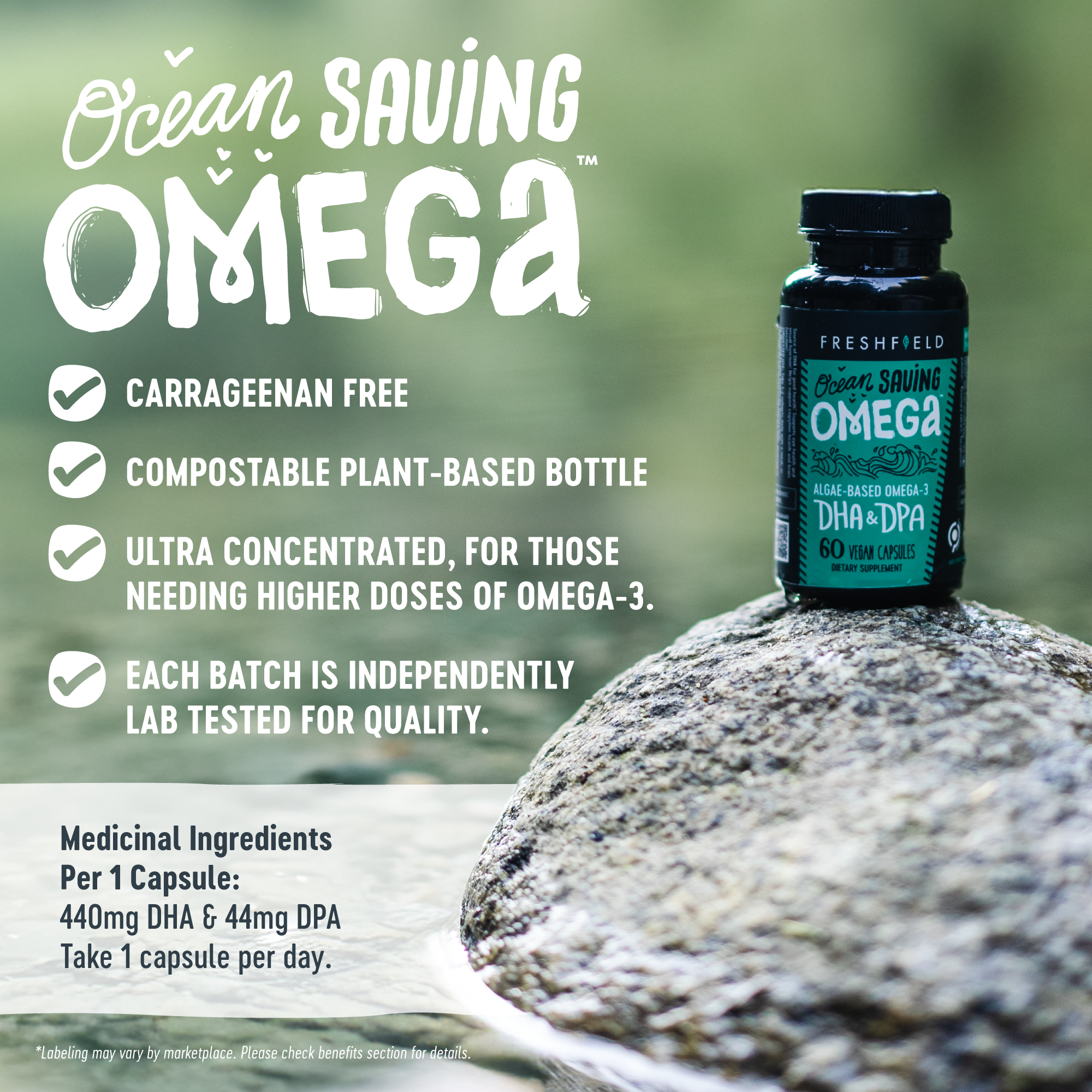 Ocean Saving Omega™ Fish Oil Replacement