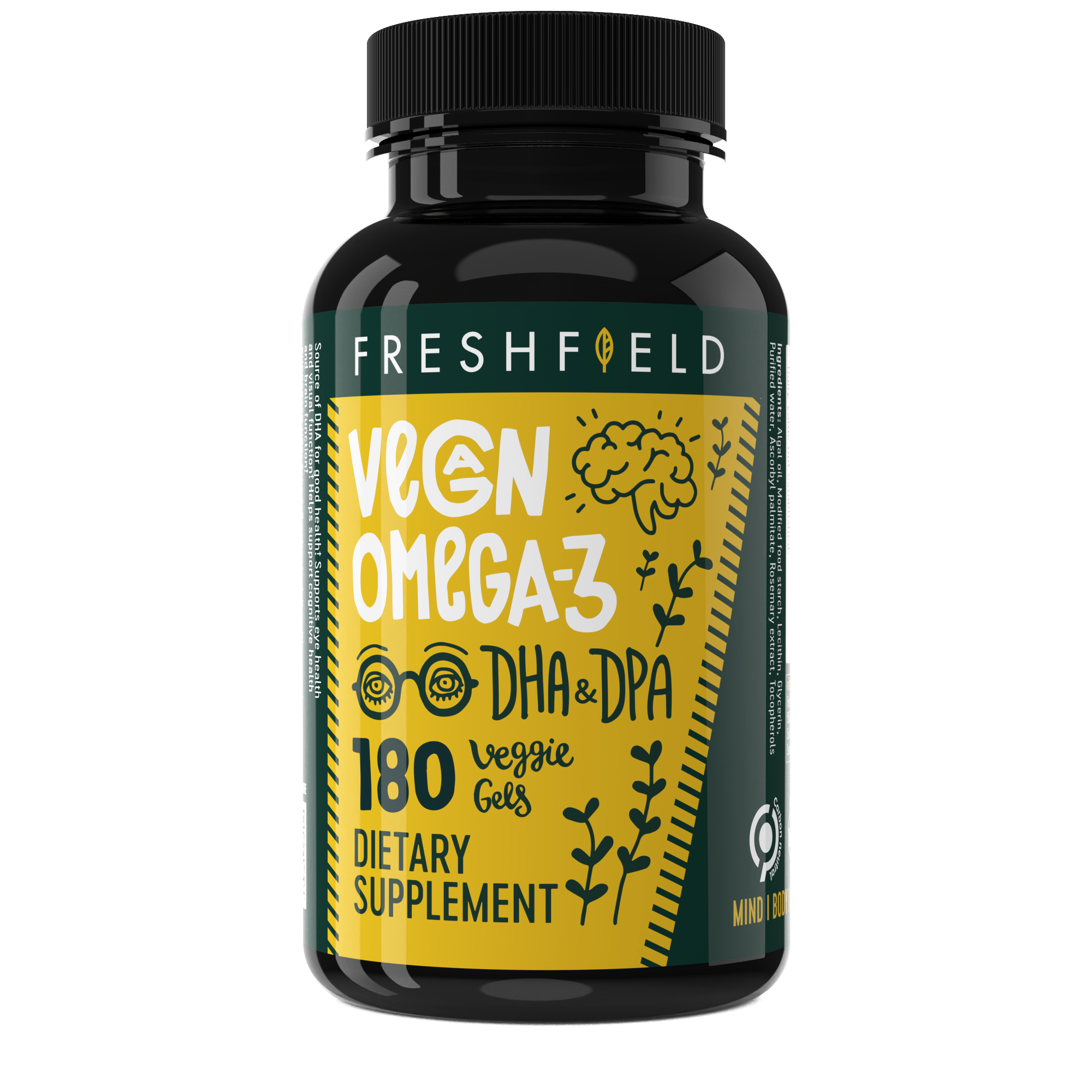 Vegan Omega 3 DHA + DPA