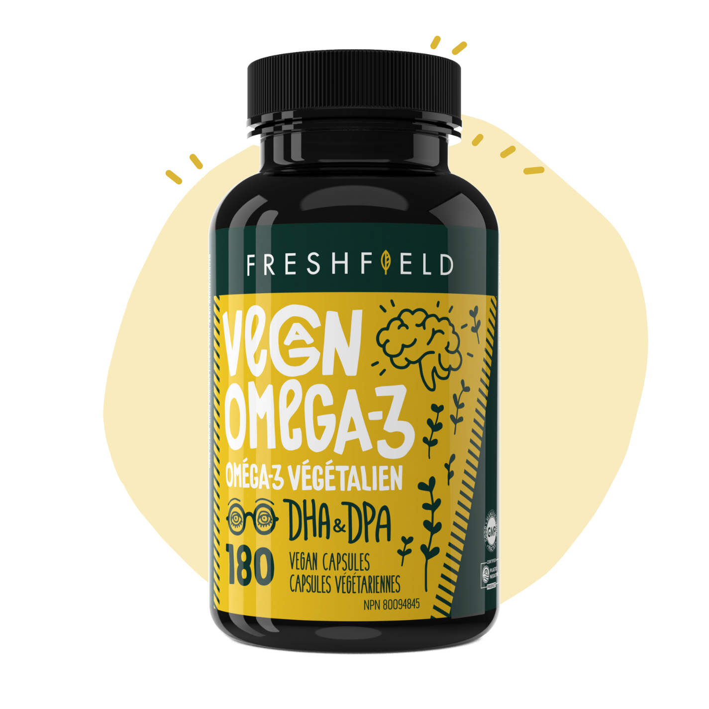 Freshfield Vegan Omega 3 DHA DPA