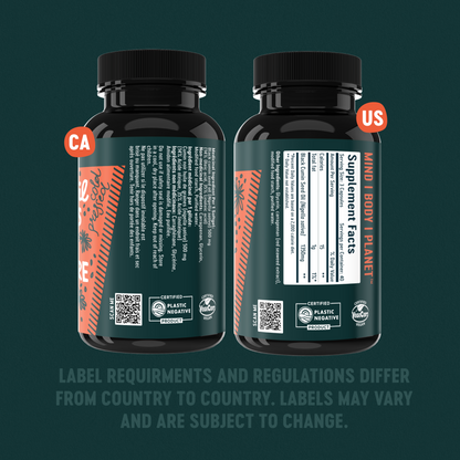 Capsules d'huile de graine noire (CA)