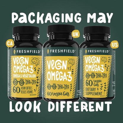 Végétalien Oméga 3 DHA + DPA (CA)